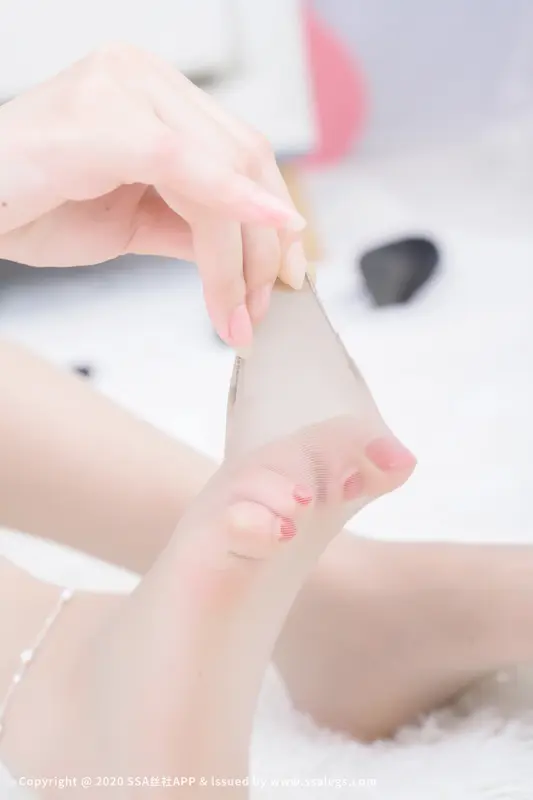 [SSA丝社]超清写真 NO.568 雪儿 灰丝袜拍摄样片（下） - SSA丝社